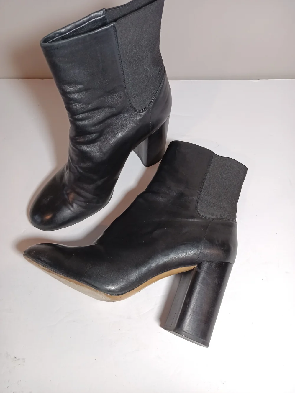Rag & Bone Agnes Boot in Black Leather Size 40 US 10